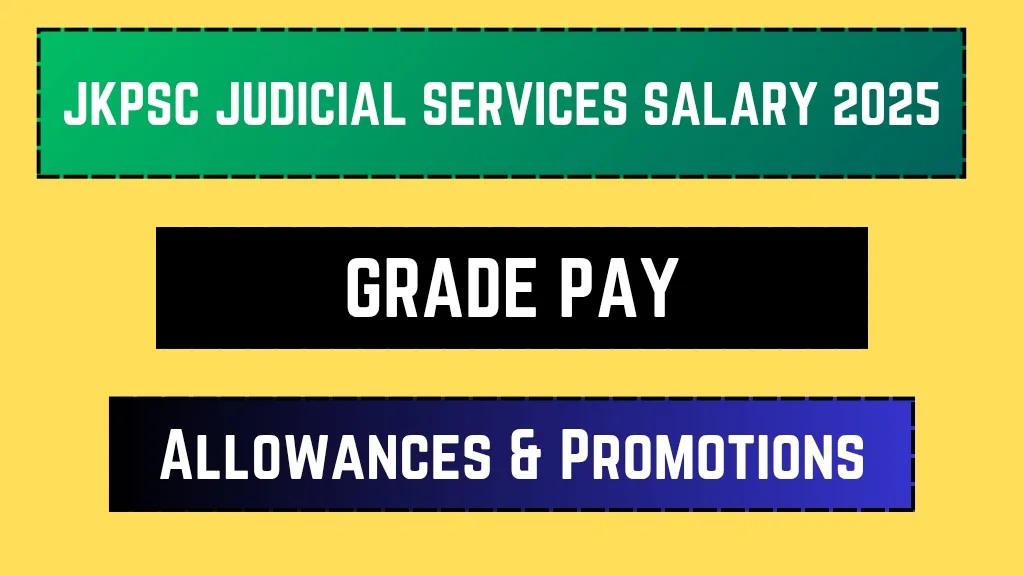 JKPSC Judicial Services Salary 2025
