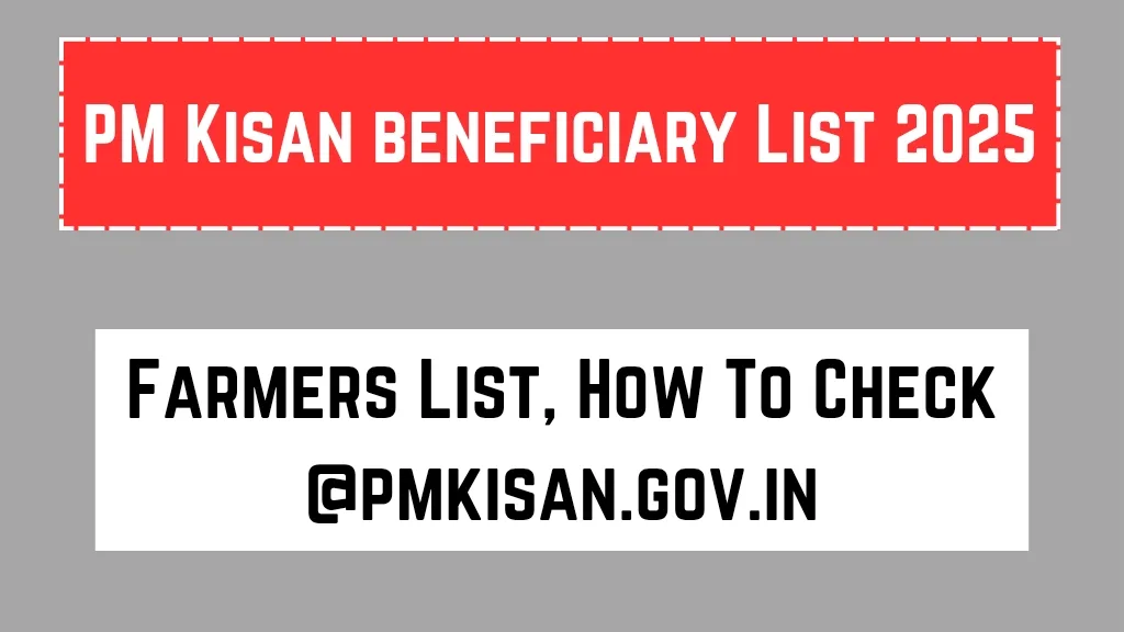 PM Kisan beneficiary List 2025