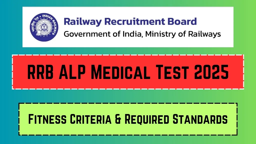 RRB ALP Medical Test 2025