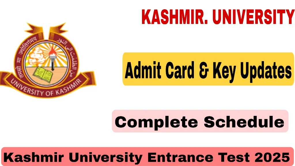 Kashmir University Entrance Test 2025